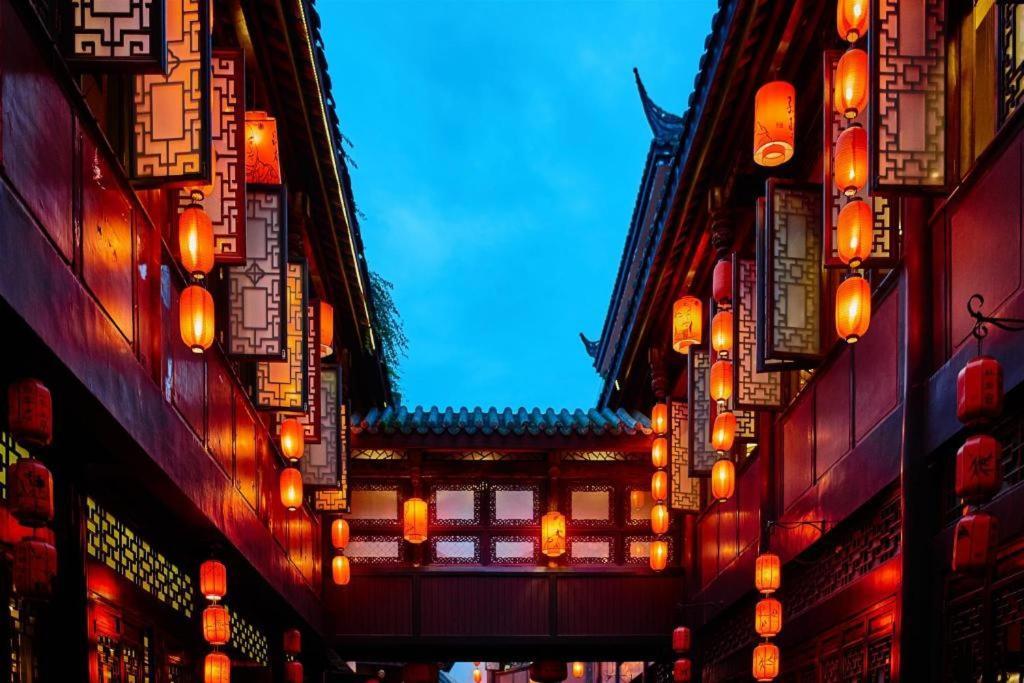 7 Days Inn Chengdu Sichuan University South Railway Station Bagian luar foto